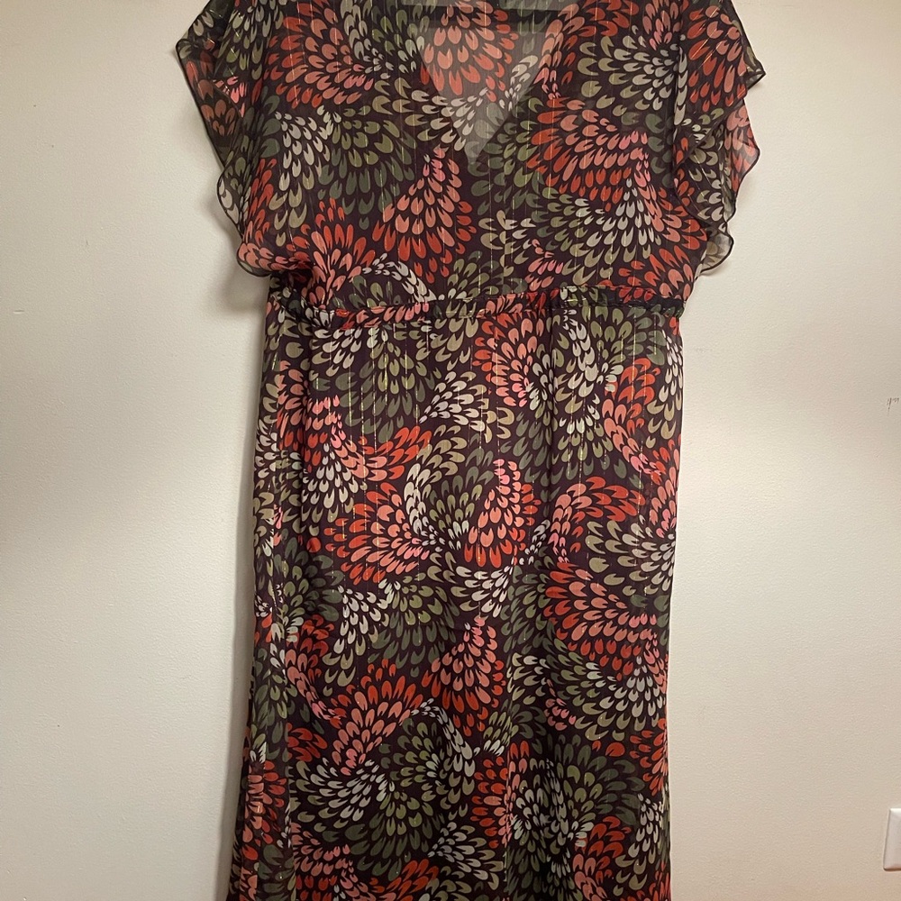 H&M Multicolor Leaf Pattern Blouse - Picture 4 of 6